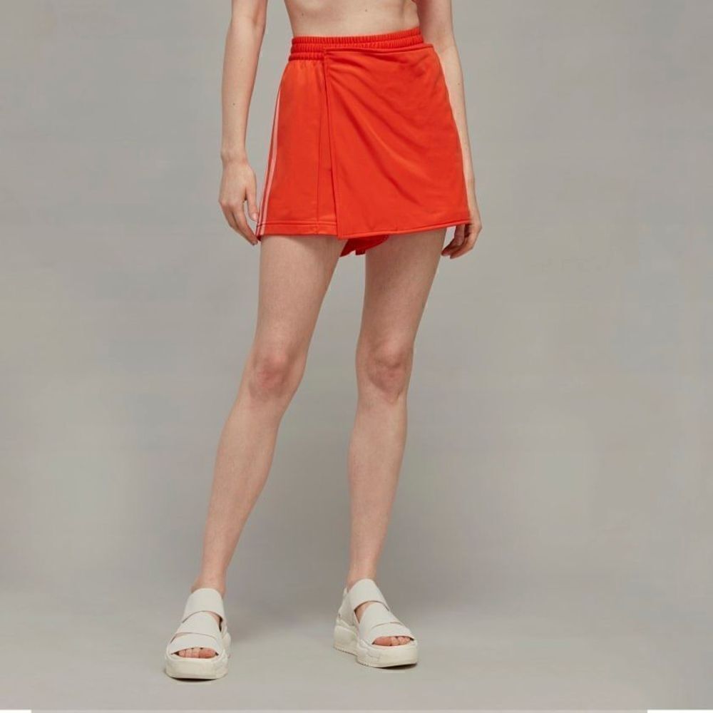 ‎NWT Adidas Y-3 Orange Firebird Short Skort Size XXS